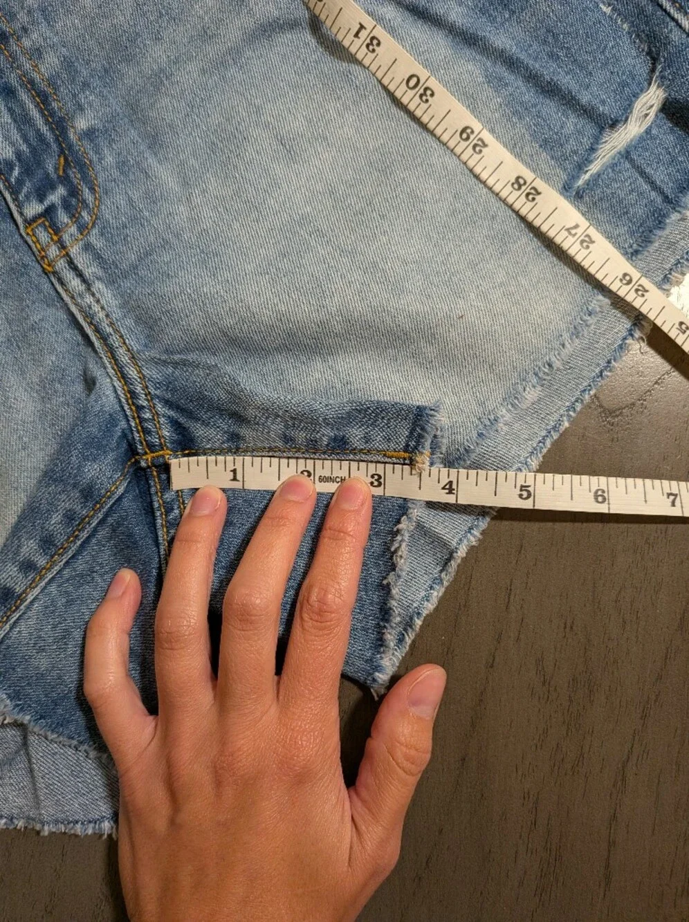 Aerie Daydream Denim Short Small